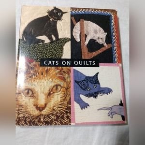 Cats on Quilts SMALL Book Sandi Fox Hardcover